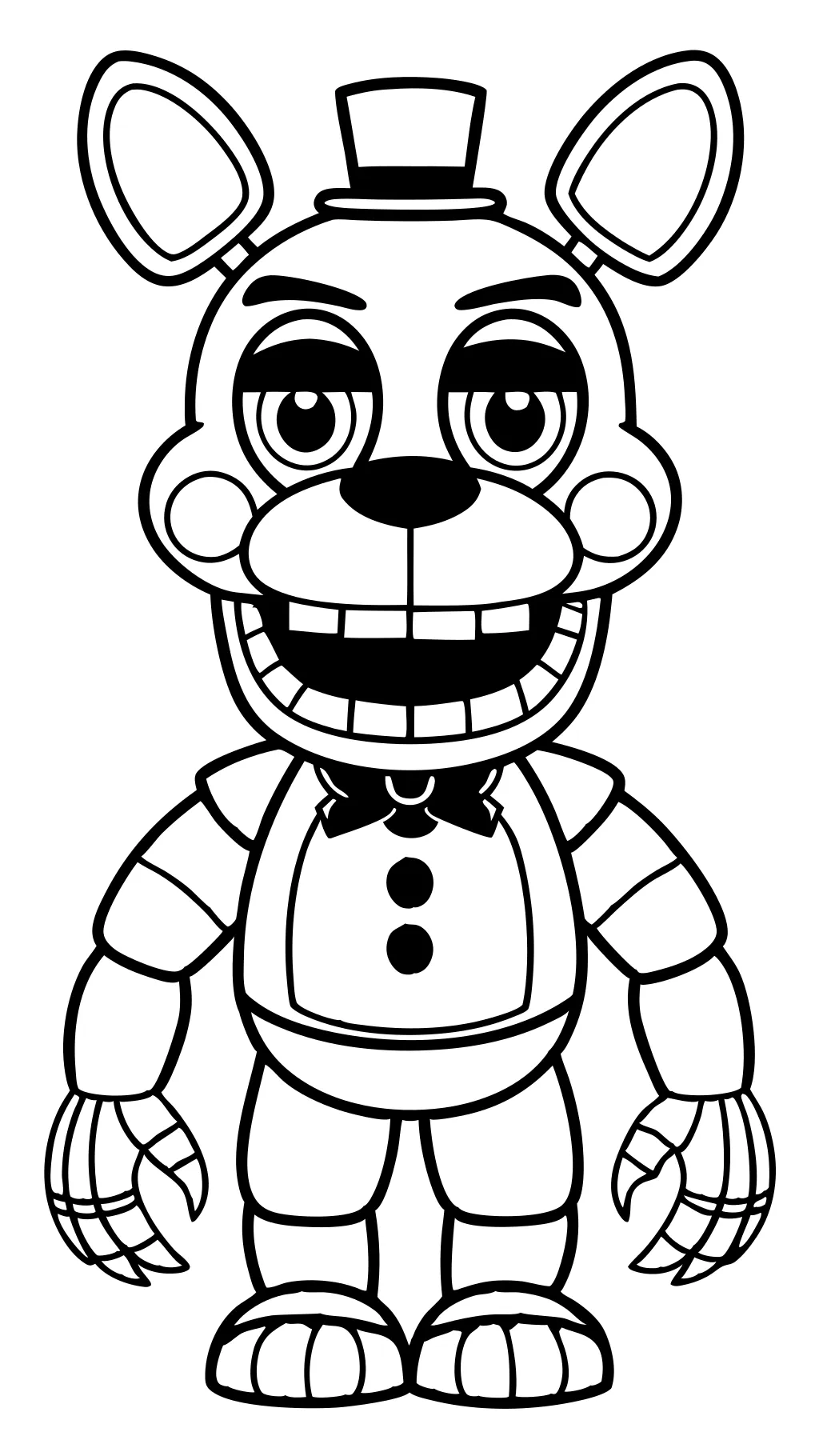 coloriages FNAF gratuitement